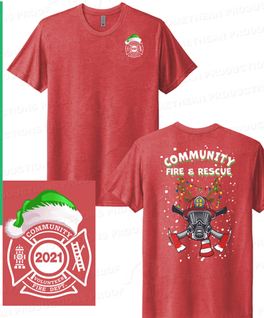 2021 - December Shirt (Red)