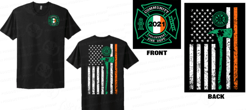 2021 - St Patrick's Day Black